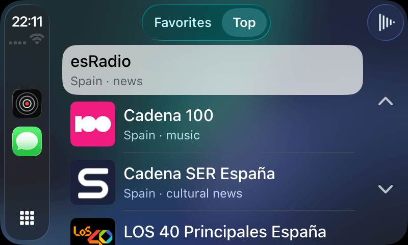 Твоє радіо переходить в авто з CarPlay. — CarPlay